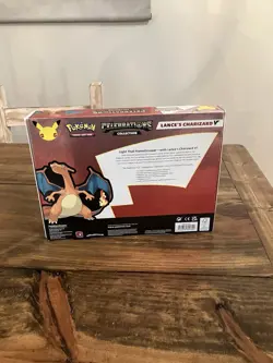 Pokemon TCG Celebration Box Lance's Charizard V Brand New Sealed Free Shipping 820650809392 - Image 2