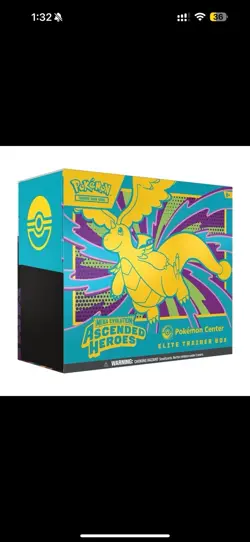 Pokemon Ascended Heroes Pokemon Center Elite Trainer Box PRESALE CONFIRMED ETB - Image 1