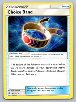 Pokemon TCG SM - Guardians Rising Choice Band 121/145 - Image 1