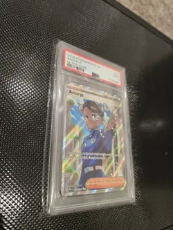 2025 Pokemon Pre En-Prismatic Evolutions #132 Amarys Ultra Rare PSA 9 Mint - Image 3