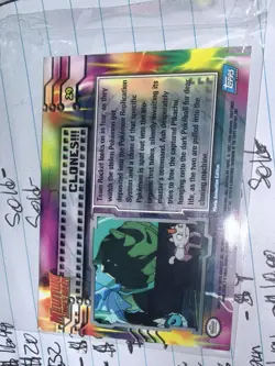 Pokemon TCG Clones!!! Pokemon Topps Mewtwo Strikes Back 29 - Image 2