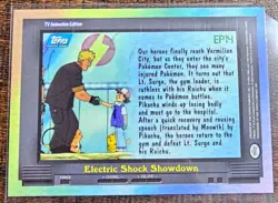 2000 Topps Pokemon Electric Shock Showdown - Image 2
