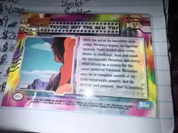 Pokemon TCG Trying Out the New Toy Pokemon Topps Mewtwo Strikes Back 7 - Image 2