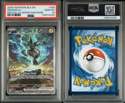 Pokemon Zekrom EX 166/086 Black Bolt Alt Art PSA 10 Gem Mint - Image 2