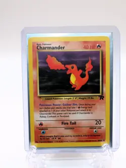 Pokemon TCG Team Rocket Set Charmander 50/82 Regular MINT - Image 1