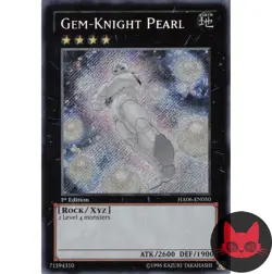 Yugioh Gem-Knight Pearl HA06-EN050 Secret Rare 1st Edition NM - Image 1