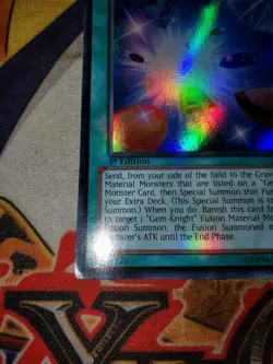 Particle Fusion ha06-en055 1st Edition (LP/MP) Super Rare Yu-Gi-Oh! - Image 4