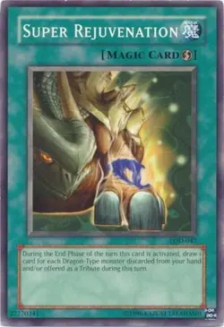 Yugioh! MP Super Rejuvenation - LOD-047 - Common - Unlimited Edition Moderately - Image 1