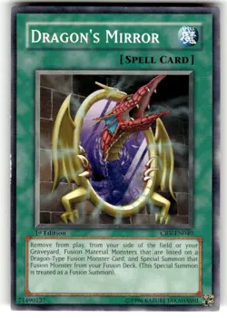 Yugioh Dragon’s Mirror CRV-EN040 Common NM - Image 1