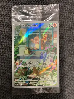 Pokemon TCG SV: Scarlet & Violet Promo Cards #044 Charmander SEALED - Image 1
