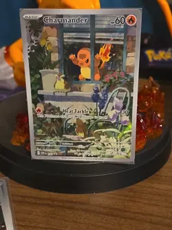 Pokemon TCG Scarlet & Violet Charmander 044 Holo Promo Card Sealed - Image 2