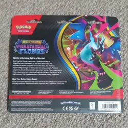 Pokemon TCG: Phantasmal Flames Triple Blister Pack (Sneasel) - New & Sealed - Image 2