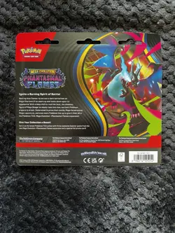 Pokemon TCG: Phantasmal Flames Triple Blister Pack (Sneasel) - New & Sealed - Image 2