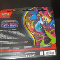 Pokemon TCG Mega Evolution Phantasmal Flames Triple Blister Sneasel NEW & SEALED - Image 2