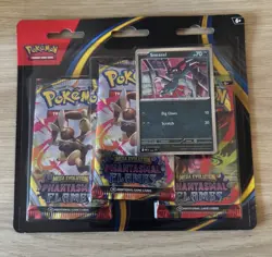 Pokemon TCG: Phantasmal Flames Triple Blister Pack (Sneasel) - New & Sealed - Image 3