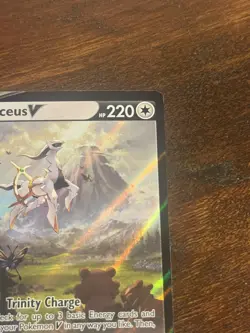 Arceus V SWSH204 SWSH: Sword & Shield Promo Pokemon Card Holo Full Art NM - Image 3