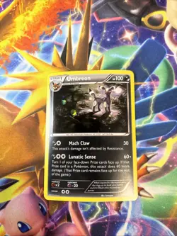 Umbreon XY96 - Black Star Promo Holo - XY Promos Pokemon Card - See Photos - Image 2