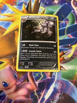 Umbreon XY96 - Black Star Promo Holo - XY Promos Pokemon Card - See Photos - Image 3
