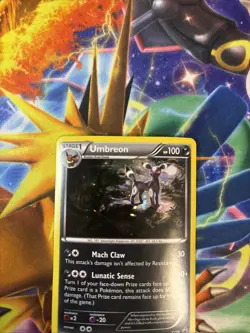 Umbreon XY96 - Black Star Promo Holo - XY Promos Pokemon Card - See Photos - Image 4