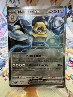 2024 Melmetal ex 104 Sv: Scarlet & Violet Promo Cards Holo Pokemon Card - Image 1