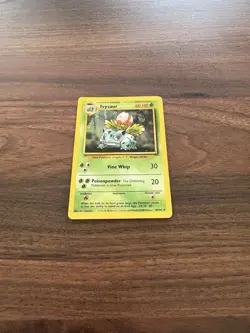 Pokemon TCG Ivysaur Base Set Uncommon Card 1999 LP 30/102 - Image 2