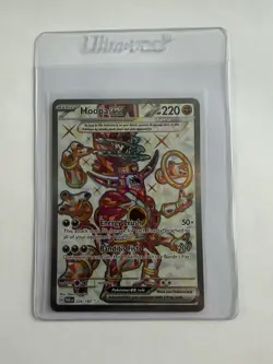 Hoopa ex 226/182 Paradox Rift Full Art Ultra Rare Near Mint Pokemon Card - Image 1