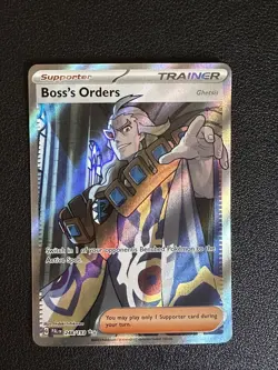 Pokemon Boss's Orders Holo Card Paldea Evolved, Special Illustration, 265/193 - Image 1