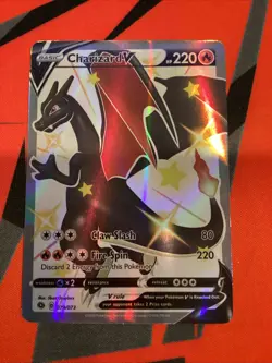 Charizard V 79/73 Champions Path Secret Rare Full Art Holo Pokemon TCG Card - Image 4