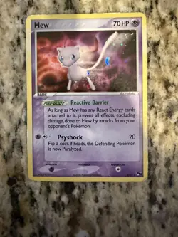 Pokemon Mew TCG 4/17 Pop Series Promos Holo Rare Card - Image 1