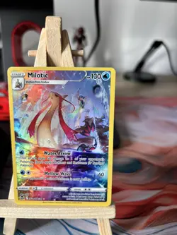 Pokemon Card Milotic TG02/TG30 Silver Tempest Full Art Character Holo Rare - Image 4