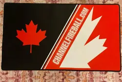 Channelfireball Canada Playmat - MTG Magic Gathering Magicfest CFB 2019 - Used - Image 1
