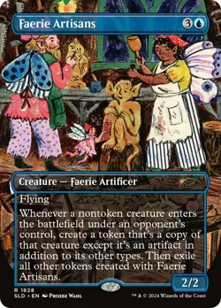 1 x Faerie Artisans - Rainbow Foil - Secret Lair - NM-Mint - MTG - Image 1