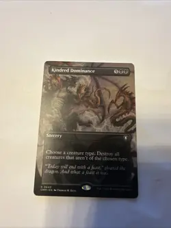 Kindred Dominance (Borderless) Commander Masters Regular - Image 1