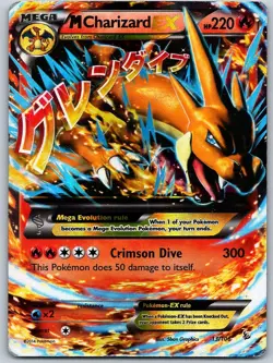 Pokemon - M Charizard EX (Y) XY - Flashfire #13/106 -- [Heavily played] - Image 1