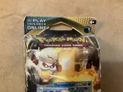 2020 Pokemon Sword and Shield Darkness Ablaze Galarian Darmanitan Theme Deck - Image 2