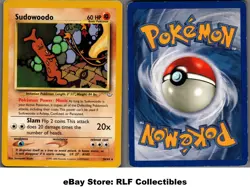 2001 Pokemon, Neo Revelation, #26/64 Sudowoodo, Rare - Image 1
