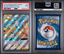 2019 POKEMON HIDDEN FATES #66/68 MOLTRES & ZAPDOS & ARTICUNO TAG TEAM GX PSA 9 - Image 3