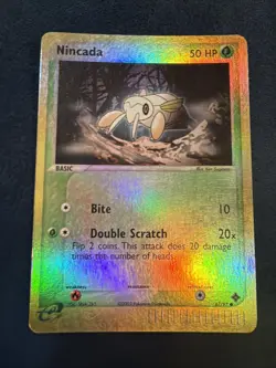 Pokemon TCG Nincada EX Dragon 67/97 Reverse Holo Common Vintage - Image 1