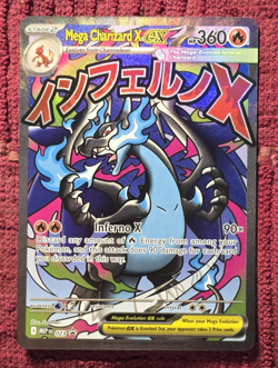 Mega Charizard X ex 023 - Holofoil ME - Mega Evolution Promos MINT Pokemon TGC - Image 1