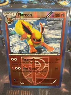 Pokemon Flareon Team Plasma 12/116 Plasma Freeze LP/NM Reverse Holo - Image 1