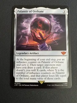 MTG Palantir of Orthanc Mythic #247 -Lord of the Rings: Tales of Middle-Earth NM - Image 1
