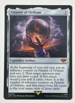 MTG Palantir of Orthanc LTR 0247 Lord of the Rings Tales of Middle Earth Magic - Image 1