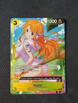 One Piece TCG Starter Deck 29: Egghead Nami ST29-008 Alt Art Foil - Image 1