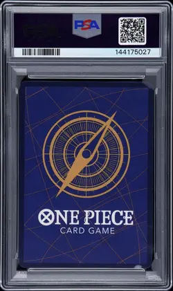 2023 ONE PIECE PROMOS OFFICIAL EVENT SERIALIZED TOP PRIZE SHANKS 843/1000 PSA 10 - Image 2