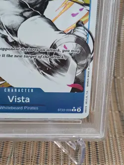 2025 ONE PIECE Vista ST22-ACE & NEWGATE B&W ALTERNATE ART PSA 10 GEM MINT - POP2 - Image 2