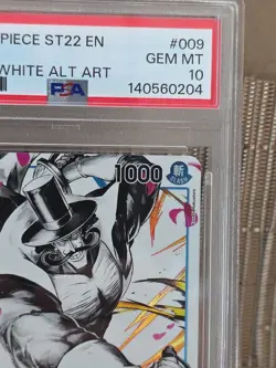 2025 ONE PIECE Vista ST22-ACE & NEWGATE B&W ALTERNATE ART PSA 10 GEM MINT - POP2 - Image 3