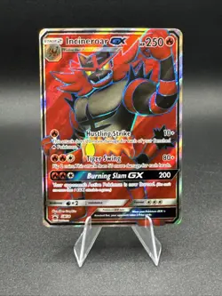 Incineroar GX SM38 Black Star Promo Full Art Holo Pokemon 2019 SM Sun Moon - Image 1