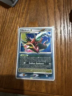 Pokemon TCG Darkrai LV.X DP19 Ultra Rare Diamond & Pearl Promo LP - Image 1