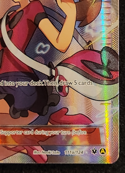 2017 Pokemon XY Premium Trainer Collection Shauna 111A/124 Alt Art EX-NM - Image 4