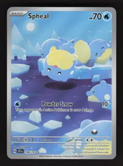 Spheal 199/191 Pokemon Surging Sparks Full Art Holo Card - Image 1